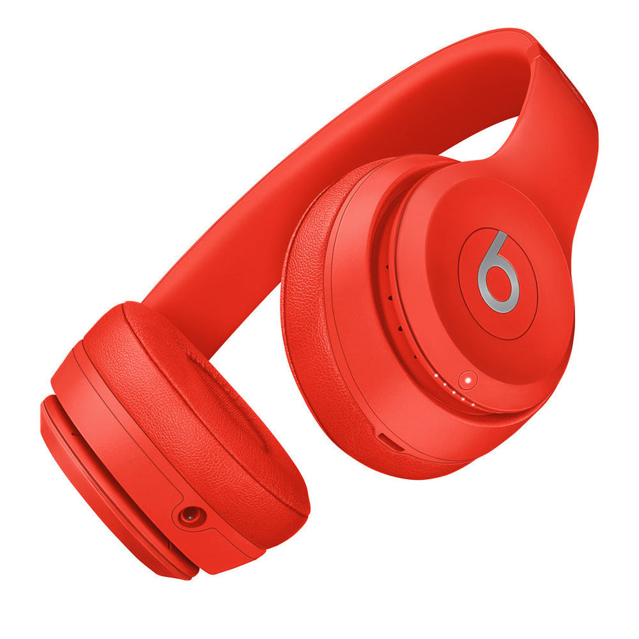 Beats Solo3, Solo 2 Wireless, On-Ear, Red, Ecological Leather ( 1 Pair Ear Pads )